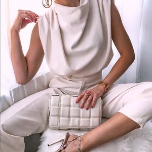 ALL SOLD OUT! Zara pleated top blouse